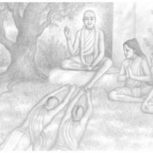 Drawing by inmate Brian B.—from California.
