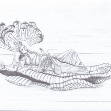 Drawing by Unknown Inmate.