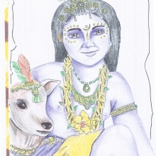 Drawing by inmate Bhakta Miguel —from California.