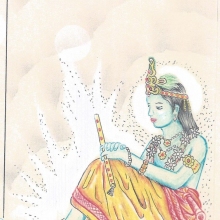 Drawing by inmate Bhakta Miguel —from California.