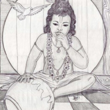 Drawing by inmate Burl D. —from Florida.