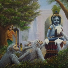 Oil painting by Inmate David B. —from Connecticut.