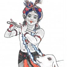 Drawing from Jiva dasa —Talladega, Alabama