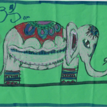 Krsna's Elephant by inmate Michael P. —Ohio