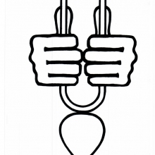 Drawing by Unknown Inmate.