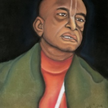 Srila Prabhupada by inmate Calvin D. —Oregon